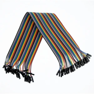 40 ks Dupont kabely samice-samice 30 cm pro Arduino Breadboard