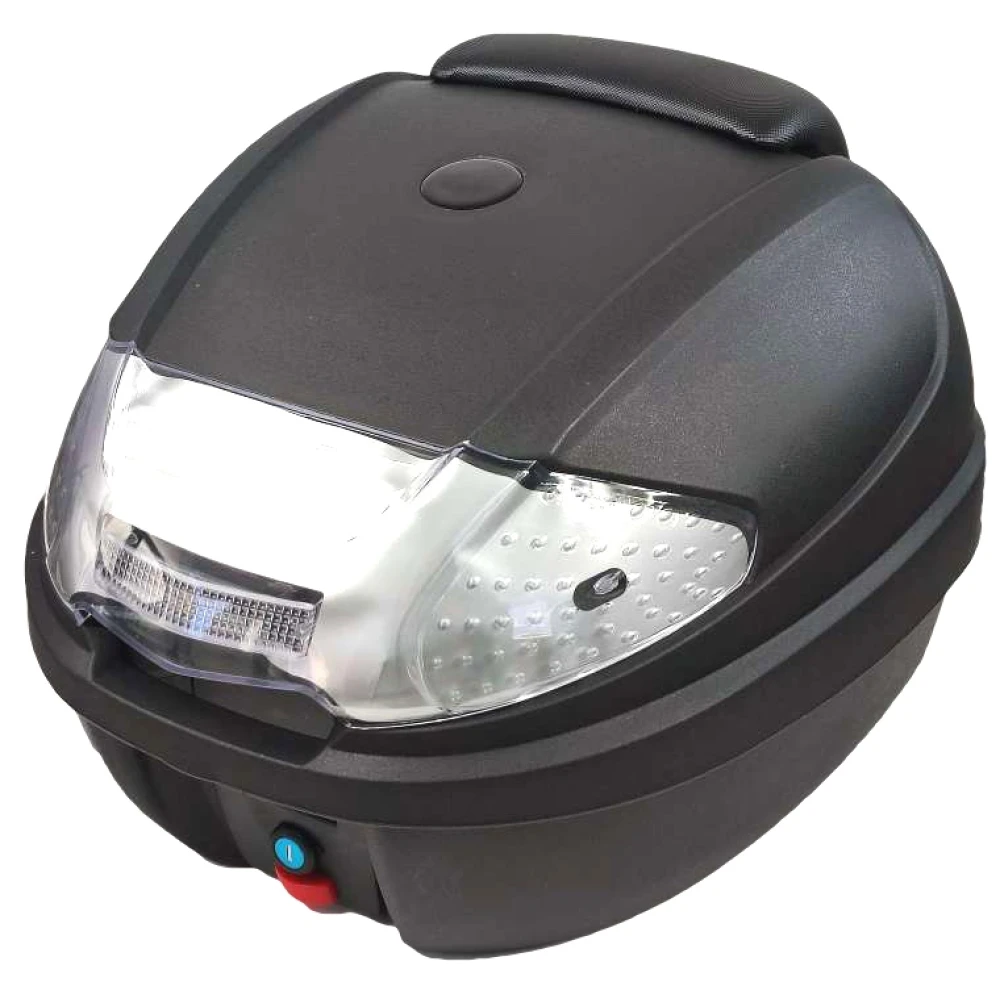 812 Univerzální moto kufr na skútr 30 L, držák na 1 helmu