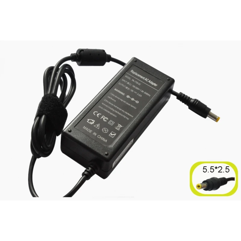 Kompatibilní napájecí adaptér Acer 65W 19V 3.42A pro notebooky