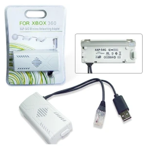Kompatibilní bezdrátový síťový adaptér pro Xbox 360 pro stabilní Wi‑Fi