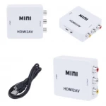 HDMI na RCA adaptér – převodník HDMI na AV NTSC/PAL Satkit