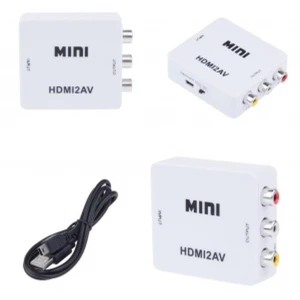 HDMI na RCA adaptér – převodník HDMI na AV NTSC/PAL Satkit