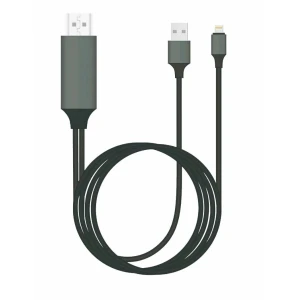 Lightning na HDMI adaptér pro iPhone - kompatibilní Apple HDTV kabel iOS