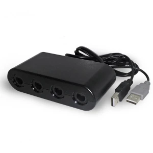 Adaptér pro ovladače GameCube pro Nintendo Wii U a PC kompatibilní se Super Smash Bros