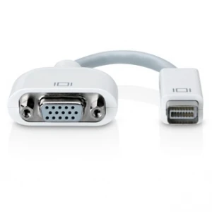 Adaptér Mini DVI na VGA pro připojení monitorů a projektorů k Mac a PC