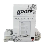 Adaptér NanoSIM na MicroSIM, SIM a vyhazovač pro iPhone - satkit
