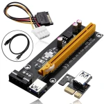 PCI-E 1x na 16x adaptér pro těžbu s USB 3.0 - Satkit
