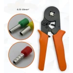 Krimpovací kleště s koncovkami 0.25-10 mm² - sada 1200 ks