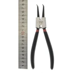Zakřivené kleště na pojistné kroužky 180mm SK-112-7b od SHEK pro podložky a pojistné kroužky