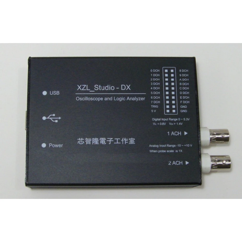 USB logický analyzátor a osciloskop XZL Studio DX pro Windows