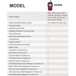 Ancel VD500 OBD2 pro VW, Audi, Seat a Skoda - čtečka chybových kódů