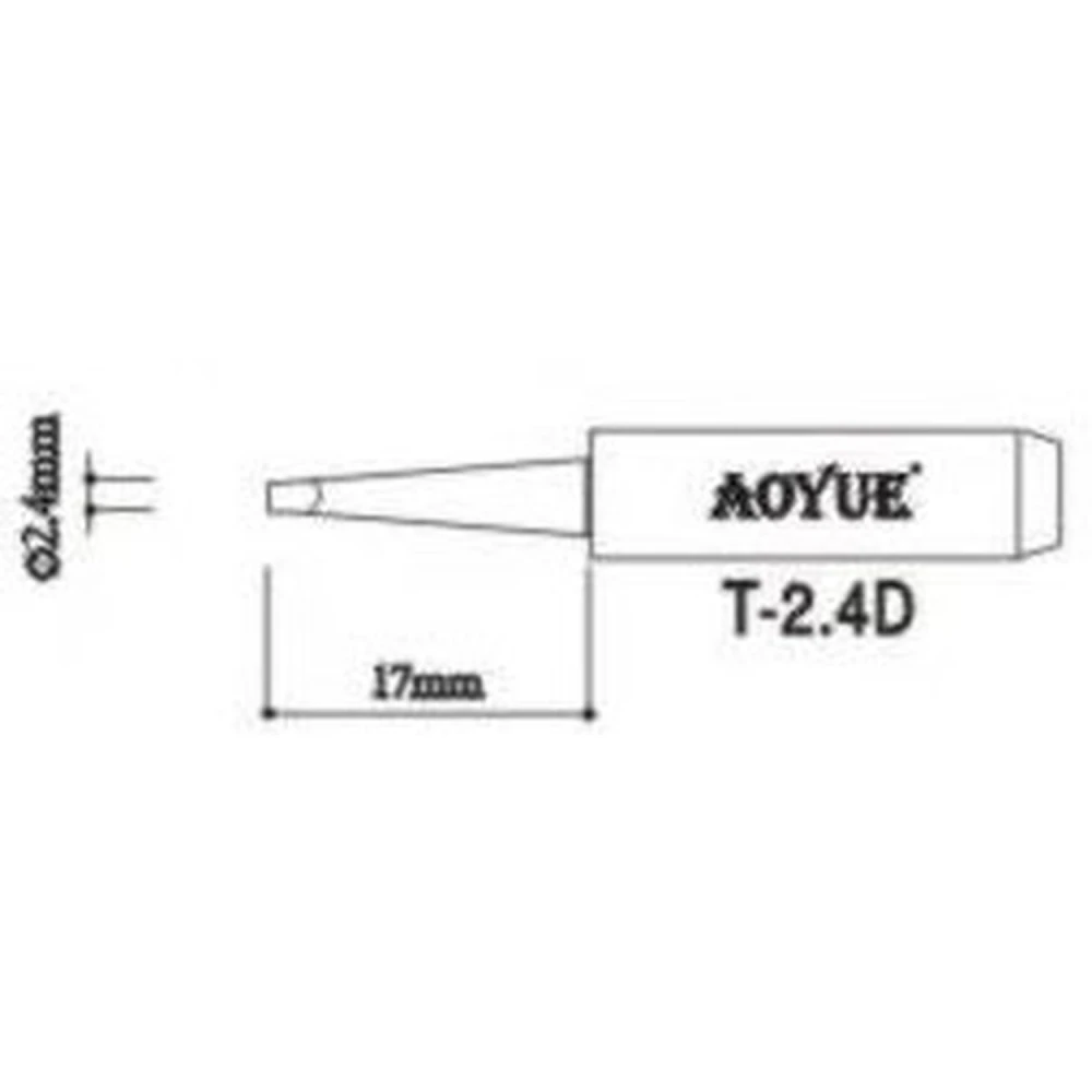 Aoyue T2,4d náhradní hrot páječky pro pájecí stanice Aoyue