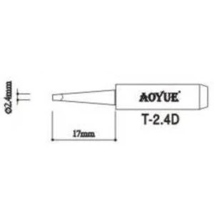 Aoyue T2,4d náhradní hrot páječky pro pájecí stanice Aoyue