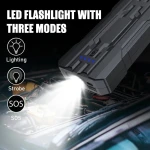 Startér autobaterie 8000mAh Jumpstarter S301 kompaktní a bezpečný s LED SOS svítilnou