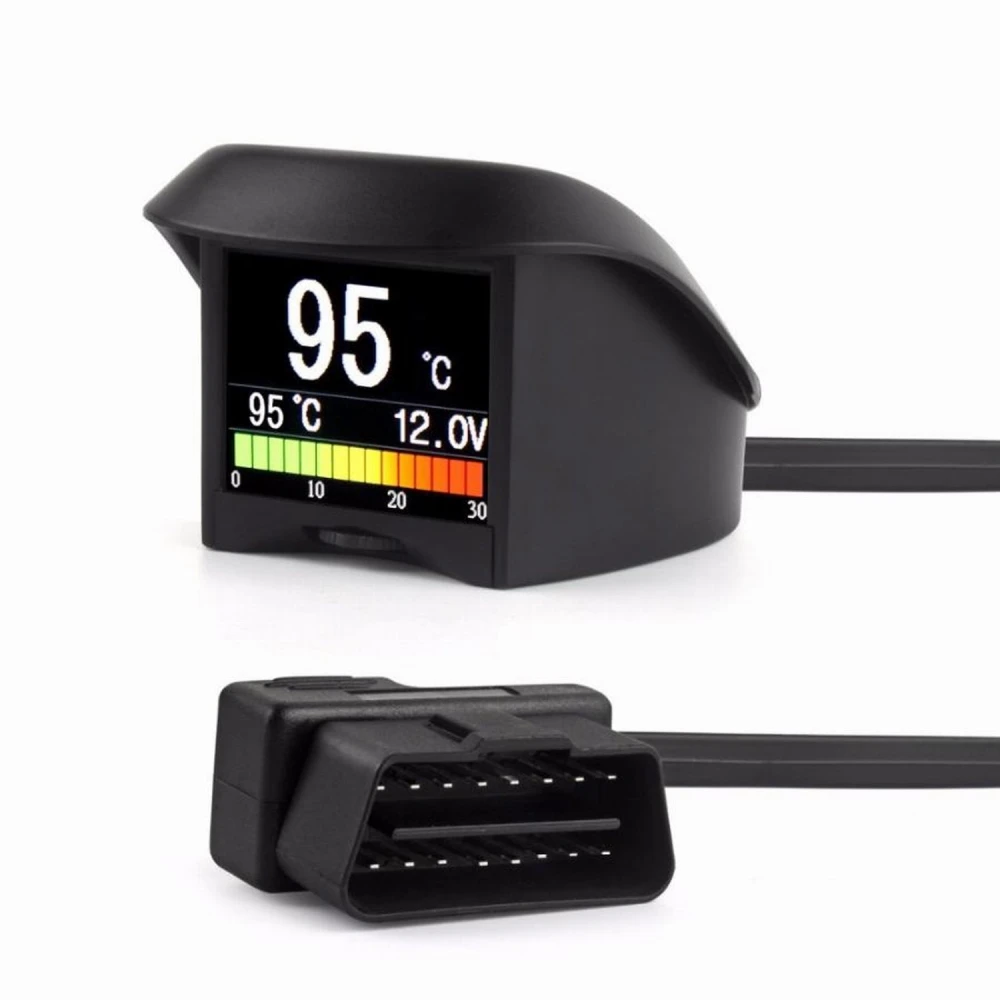 Autool X50 Plus OBD2 multifunkční: rychlost, tachometr, teploměr a diagnostika