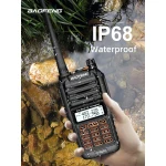 Baofeng UV9R Plus vysílačka s dlouhým dosahem a 160 kanály VHF/UHF