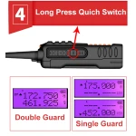 Baofeng UV9R Plus vysílačka s dlouhým dosahem a 160 kanály VHF/UHF