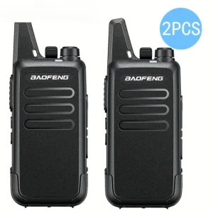 Baofeng Walkie Talkie T20 dobíjecí - 2 ks s headsety