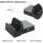 Přenosný dock pro Nintendo Switch - kompaktní mini HDMI USB dock