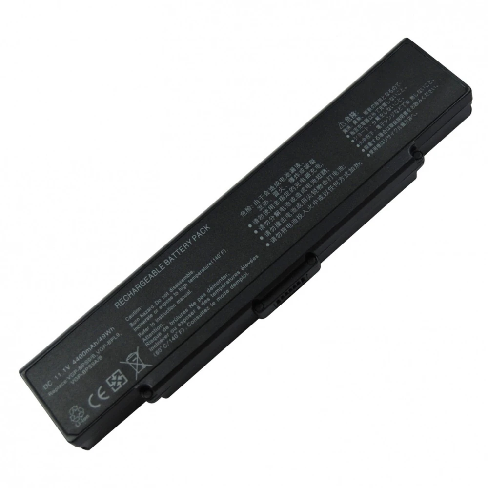 Baterie 5200 mAh pro Sony VGP-BPS9 kompatibilní s mnoha modely Sony Vaio