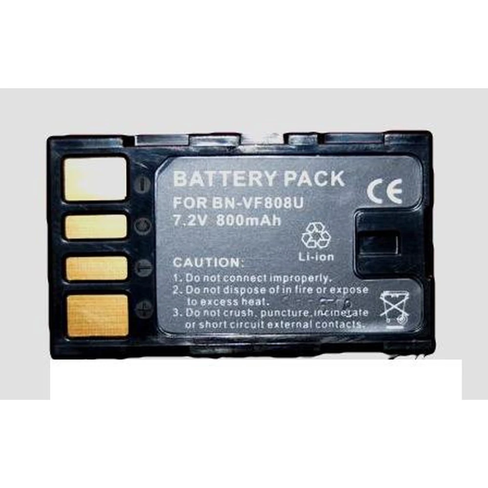 Kompatibilní baterie JVC BN-V808 pro digitální fotoaparáty a videokamery