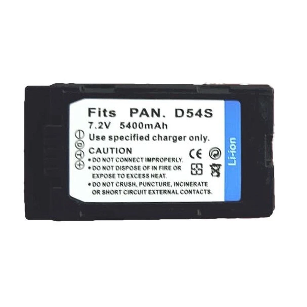Kompatibilní baterie Panasonic CGP-D54 7.2V 5400mAh pro kamery Panasonic