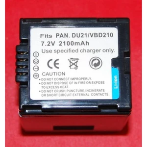 Kompatibilní baterie Panasonic DU21 VBD210 pro digitální fotoaparáty