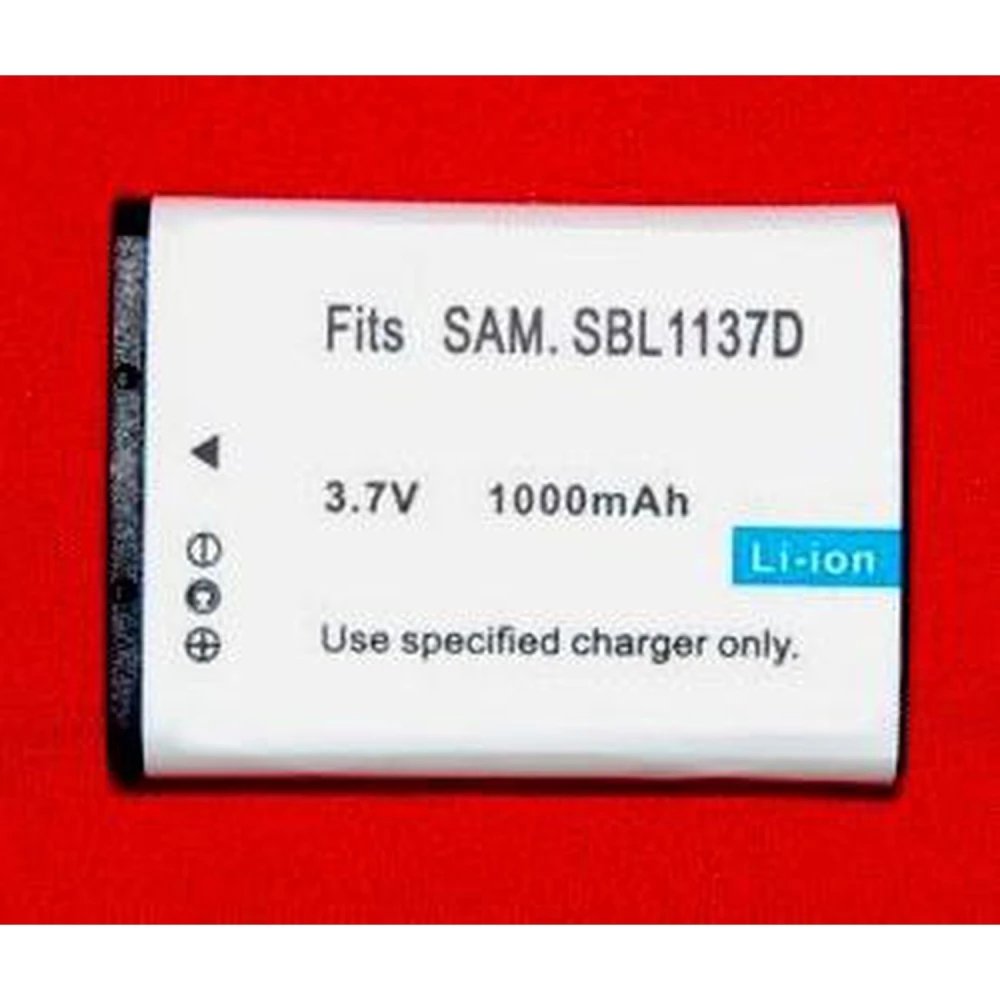 Kompatibilní baterie Samsung SB-1137D Li-Ion 7.4V 1000mAh do fotoaparátů