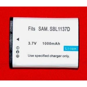 Kompatibilní baterie Samsung SB-1137D Li-Ion 7.4V 1000mAh do fotoaparátů