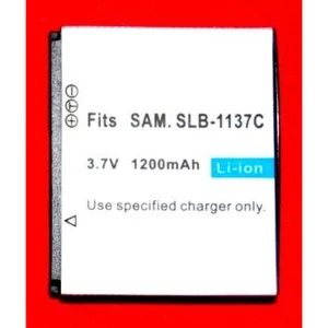 Kompatibilní baterie Samsung SB-L1137C Li-Ion 7.4V 1600mAh pro fotoaparáty