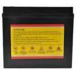 Gelová baterie YTX20L-BS pro motorku 12V 20Ah