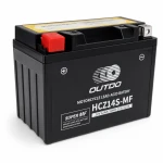 Motobaterie AGM 12V 12Ah OUTDO HCZ14S-MF - Kompatibilní Yuasa YTZ14S(-BS) / GTZ14S / ETZ14S