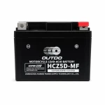 Motocyklová Baterie AGM 12V 5Ah OUTDO HCZ5D-MF - Kompatibilní Yuasa YTZ7S-BS / GTZ7S / ETZ5L-BS