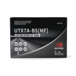 Motobaterie AGM 12V 7Ah OUTDO UTX7A-BS(MF) - Kompatibilní Yuasa YTX7A-BS / GTX7A-BS / ETX7A-BS