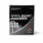 Motobaterie AGM 12V 7Ah OUTDO UTX7L-BS(MF) - Kompatibilní Yuasa YTX7L-BS / GTX7L-BS / ETX7L-BS