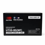 Motobaterie AGM 12V 9Ah OUTDO UTX9-BS(MF) - Kompatibilní Yuasa YTX9-BS / GTX9-BS / ETX9-BS