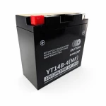 Motobaterie AGM 12V 12Ah OUTDO YT14B-4(MF) - Kompatibilní Yuasa YT14B-BS / GT14B-BS / GT14B-4 / ETZ14B-BS / ET14B-4