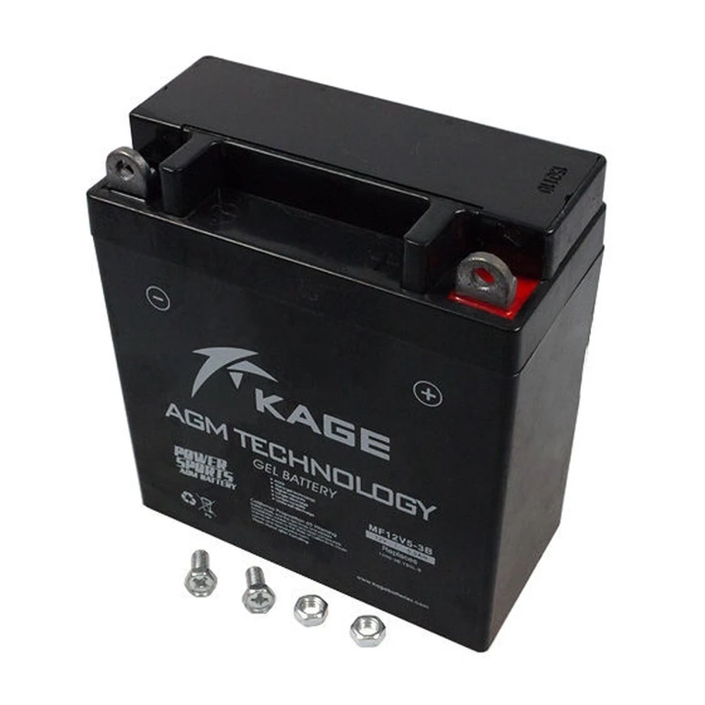 Gelová motobaterie YB5L-B 12V 5,5Ah pro motorky