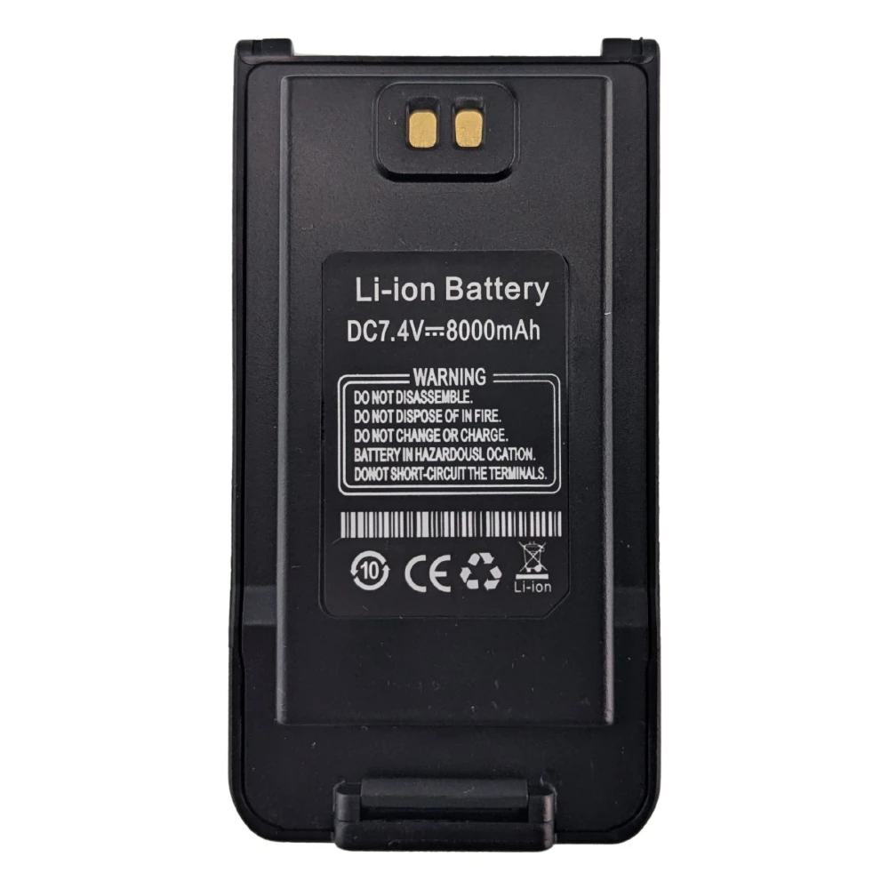 Originální baterie Baofeng UV-9R Plus s vysokou kapacitou 8000mAh pro vysílačky