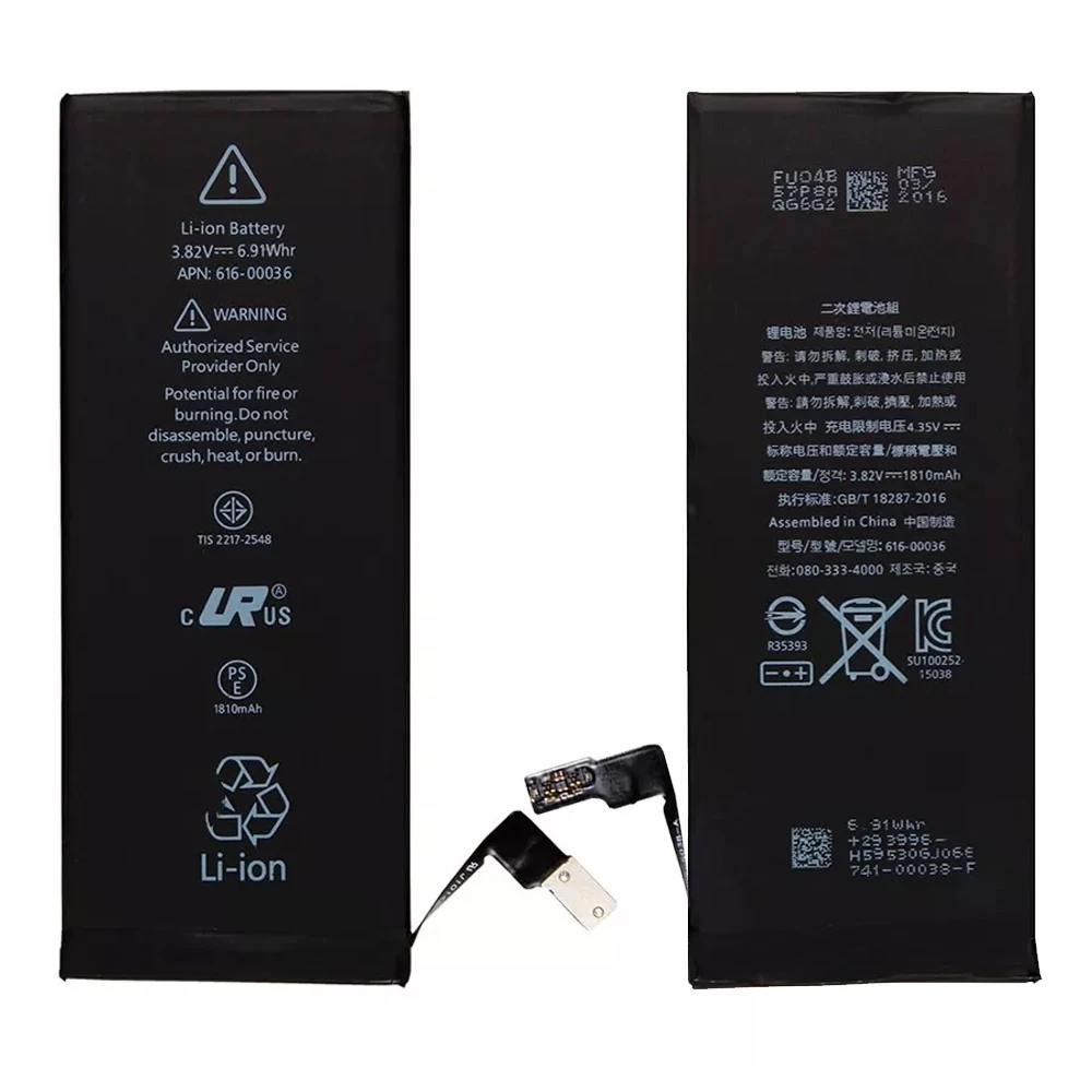 Originální baterie pro iPhone 6s 4,7 palce APN 616-00033 1715mAh