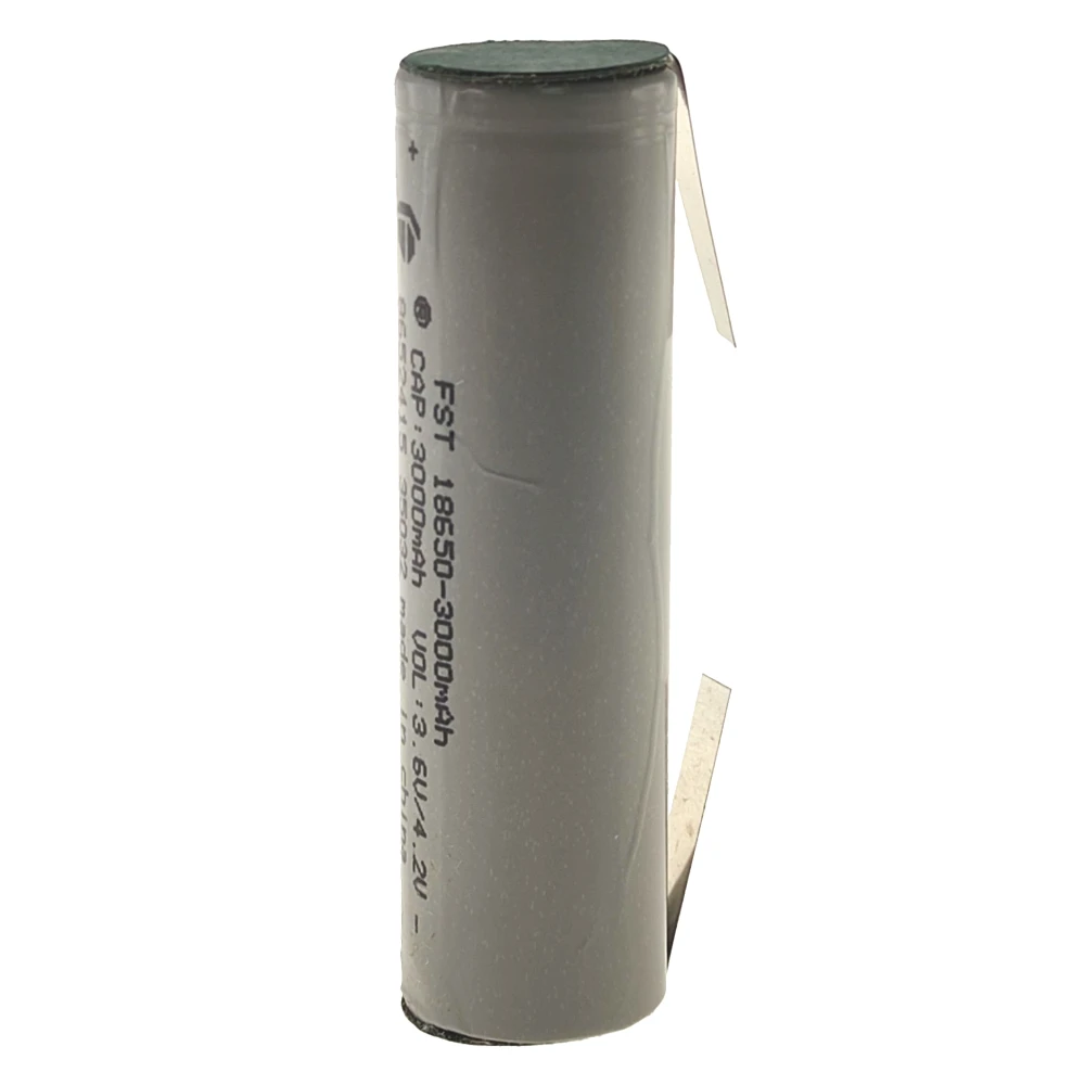 Dobíjecí baterie 18650 3000mAh s pájecím vývodem