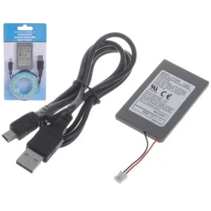 Dobíjecí baterie do ovladače PS3 1800mAh s USB kabelem pro PlayStation 3