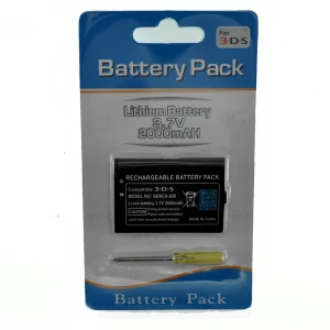 Dobíjecí baterie pro Nintendo 3DS 3,7V 2000mAh kompatibilní a odolná