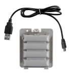 Nabíjecí baterie pro Wii Fit 1000mAh s USB kabelem