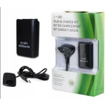 Dobíjecí baterie Xbox 360 pro bezdrátový ovladač černá