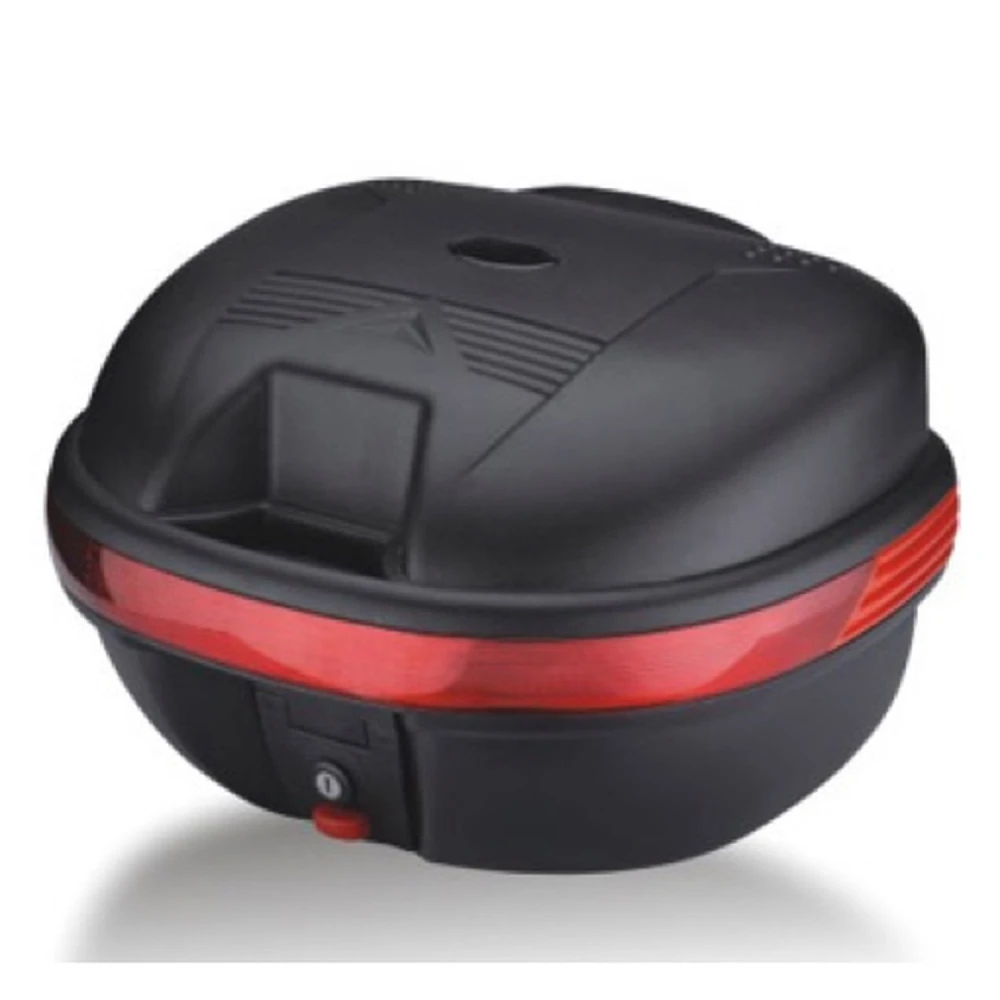 Univerzální moto kufr 25L Ym-0998c pro 1 helmu, černý kufr