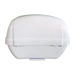 Univerzální moto kufr 28L bílý - držák helmy Mod-YM-0807