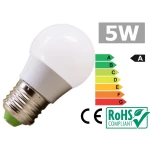 Bombilla Led E27 5W 6500k Luz Brillante mostrando casquillo E27