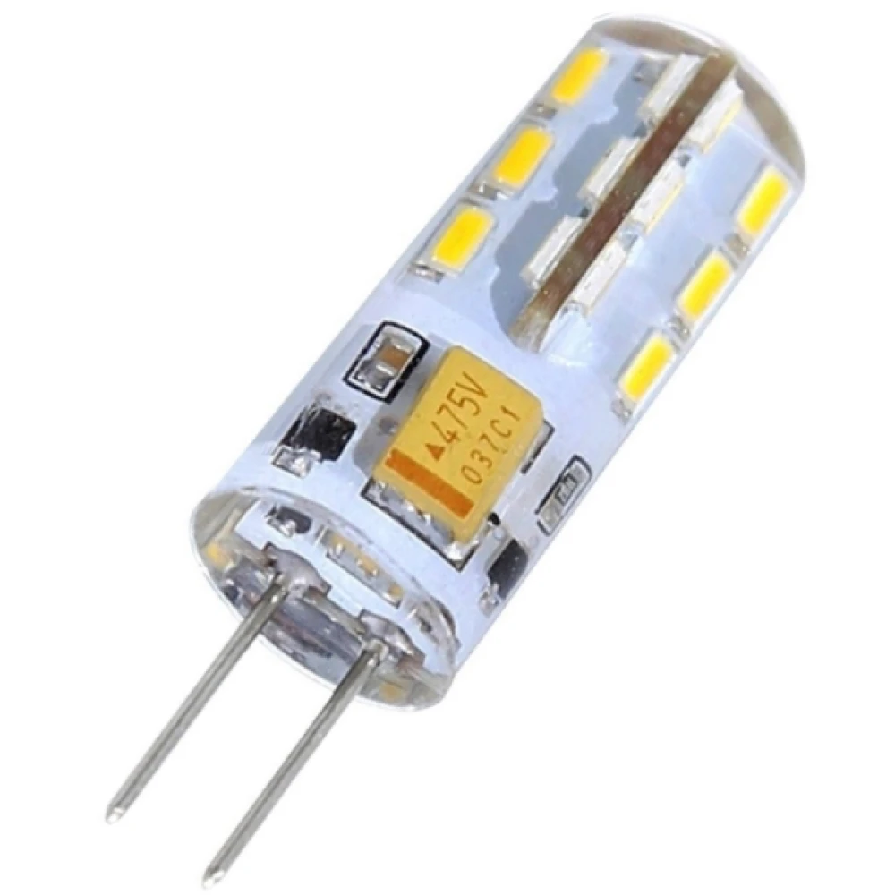 LED žárovka G4 2W 6500K jasné světlo - úspora energie