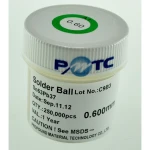 Balení pájecích kuliček s olovem 0,45mm 250.000 ks pro BGA pájení